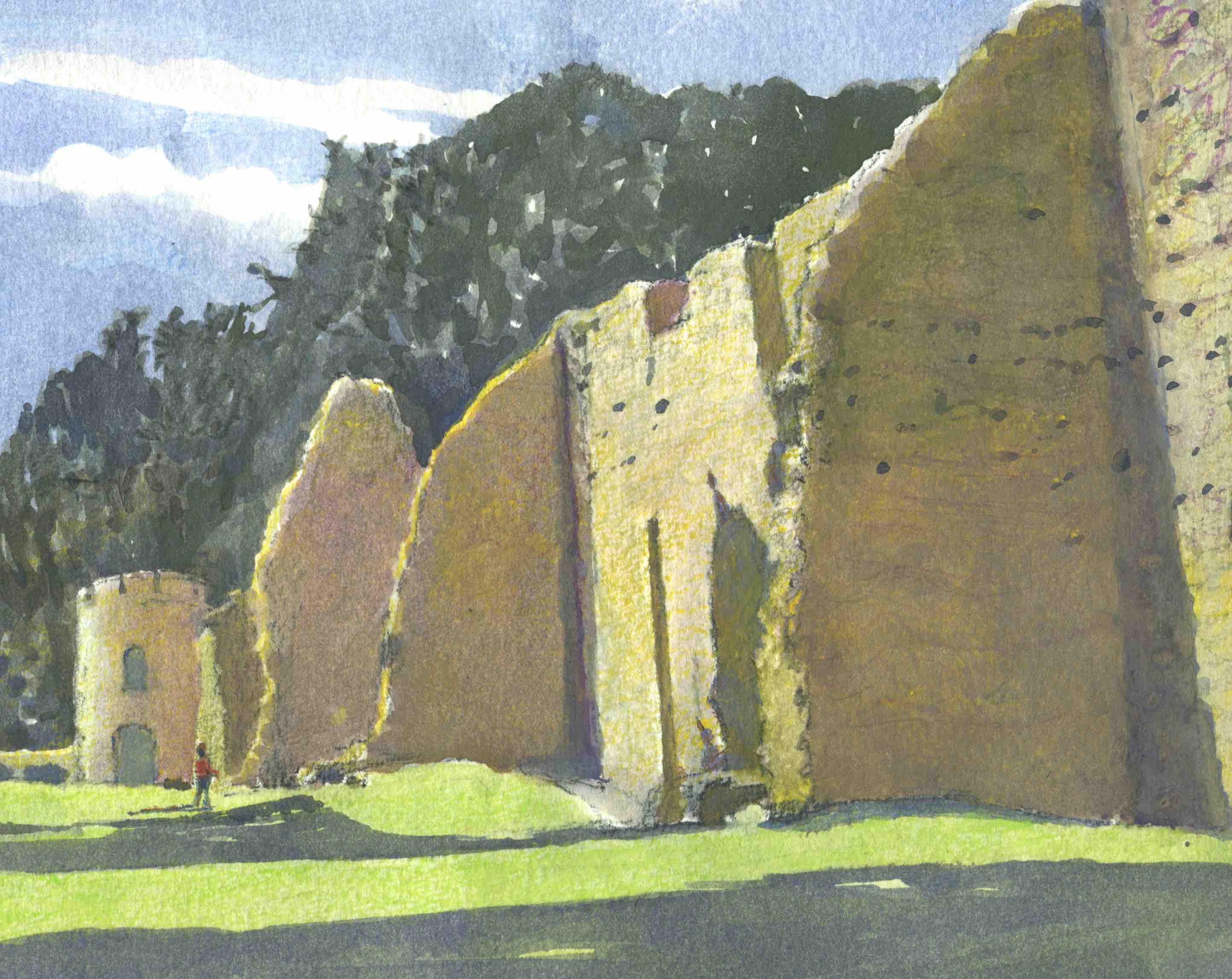Priory ruins, Lewes