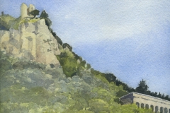 Cliff outside Amalfi