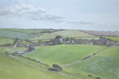 View towards Norton, Sussex.