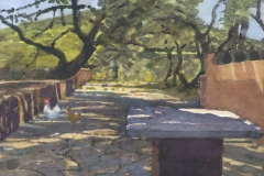 Greek terrace