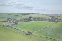 View towards Norton, Sussex.
