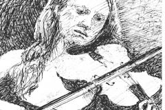 Viola player